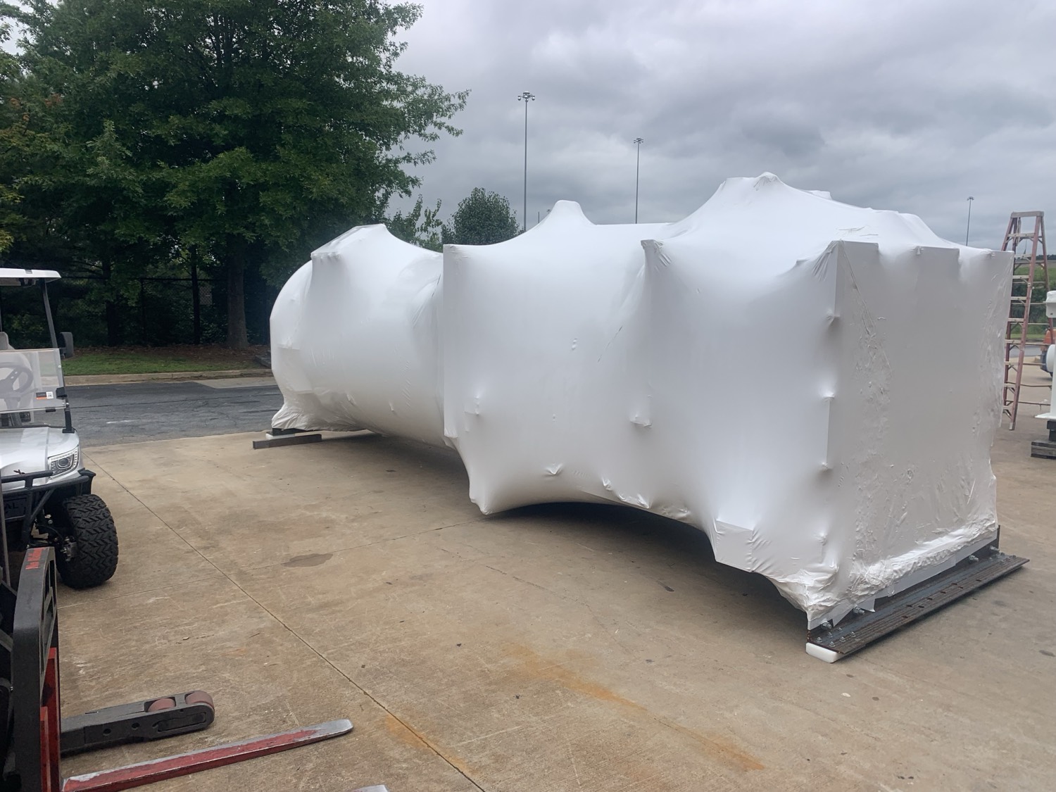 Complex industrial unit fully covered